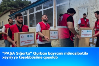“PAŞA Sığorta” Qurban bayramı münasibətilə xeyriyyə təşəbbüsünə qoşulub