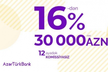"Azər Türk Bank" yeni - Kredit Kampaniyasına Başlayır
