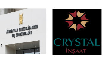 Baş Prokurorluq 7,6 milyon manatlıq tenderi "Crystal İnşaat"a verdi