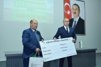 Şəkidə fermerlərə aqrar sığorta ödənişi verilib - FOTOLAR | FED.az