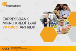 Expressbank mikro kreditləri 70 000 AZN-dək artırdı - YENİLİK