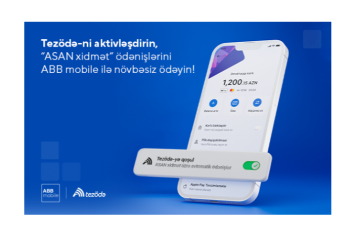 “ASAN xidmət” ödənişlərini ABB mobile ilə - NÖVBƏSİZ ÖDƏ!