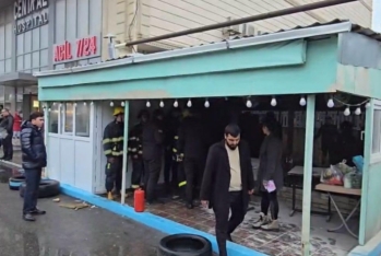 Bakıda kafedə partlayış olub - 3 nəfər yaralanıb - FOTOLAR