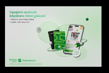 Rabitəbankdan ölkədə ilk! - Uşaqlar üçün maliyyə üzrə mobil tətbiq: Rabita Junior