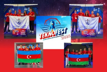 Bakı Ali Neft Məktəbi “Teknofest-2025”də iki medal və iki mükafat qazandı