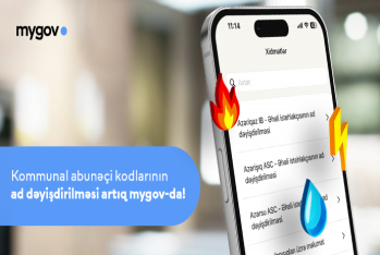 Kommunal abunəçi kodlarının ad dəyişdirilməsi tam elektronlaşdırılıb