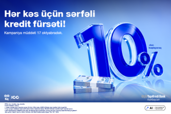 Yapı Kredi Bank Azərbaycan sərfəli payız kredit kampaniyasını - TƏQDİM EDİR!