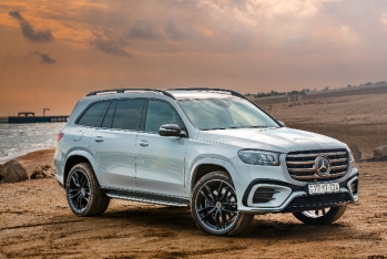 Yeni “Mercedes-Benz GLS” əzəmətli və şıltaq Xəzər dənizinin fonunda