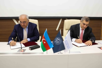 UNEC ilə Azərbaycan İnvestisiya Holdinqi arasında əməkdaşlıq memorandumu imzalanıb - FOTO