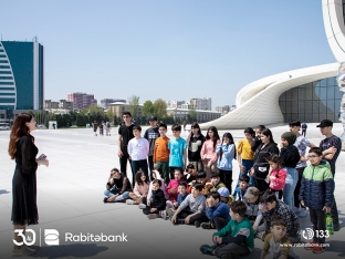 Rabitəbank Şəhid övladları üçün Heydər Əliyev Mərkəzinə ziyarət - [red]TƏŞKİL ETDİ[/red] | FED.az