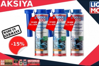 "Azİnterservice" şirkətindən "Liqui Moly" qatqılarına xüsusi - ENDİRİM AKSİYASI 