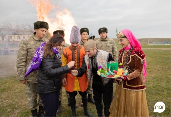 “Nar” Novruz bayramını azad edilmiş ərazilərdə əsgərlərlə - QEYD ETDİ | FED.az