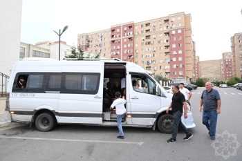 Xocalı, Xocavənd və Şükürbəyliyə növbəti köç karvanı yola salınıb - FOTOLAR | FED.az