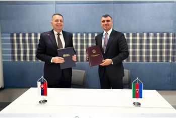 Azərbaycan Mərkəzi Bankı Slovakiya Milli Bankı ilə Anlaşma Memorandumu imzalayıb