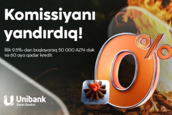 Unibank “Komissiyasız çərşənbə” aksiyası - KEÇİRİR