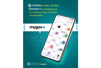 e-Sosial mobil tətbiqi bu gündən fəaliyyətini dayandırıb