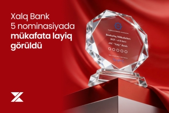 Xalq Bank 5 nominasiya üzrə mükafata - LAYİQ GÖRÜLDÜ