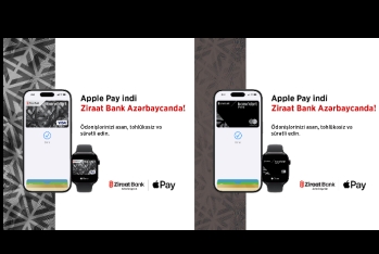 Apple Pay artıq - Ziraat Bank Azərbaycanda!