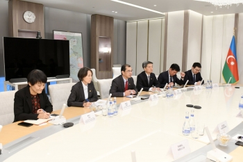 SOCAR-ın prezidenti “China Energy International Group Co. Ltd” şirkətinin prezidenti ilə görüşüb - FOTO | FED.az
