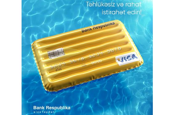 "Bank Respublika" səyahət üçün pulsuz bank kartları təklif edir