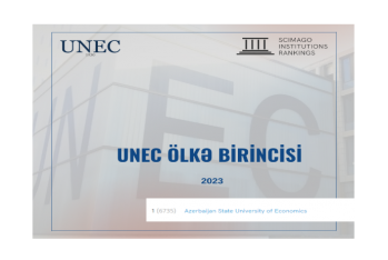 UNEC SCimago reytinqində Azərbaycan birincisidir