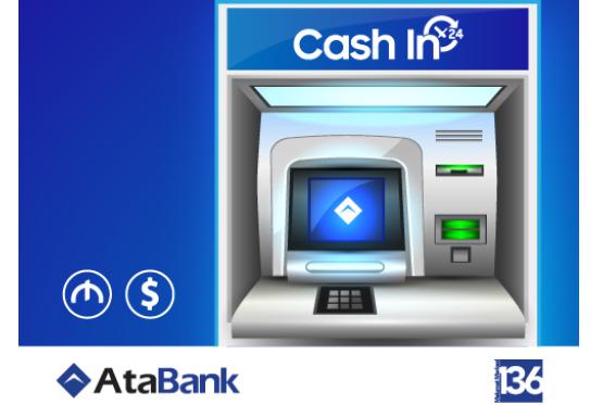 AtaBank-dan yenilik - CASH-IN BANKOMATLARI