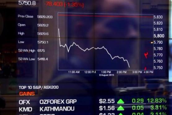 Avstraliya səhm bazarı aşağı düşdü, S&P/ASX 200 indeksi 0.06% azaldı