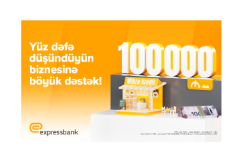 Expressbank sahibkarlara 100 000 AZN-dək mikro kredit - TƏKLİF EDİR