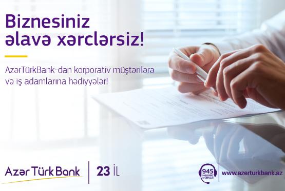 Azər Türk Bank-ın maaş kartları pulsuz oldu