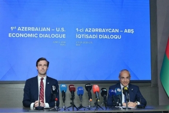 Bakıda birinci Azərbaycan-ABŞ İqtisadi Dialoqu keçirilib