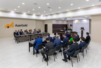 “AzerGold” QSC-də Milli Qurtuluş Günü qeyd olundu - FOTOLAR | FED.az