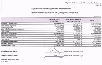 “Atəşgah Həyat Sığorta”nın mənfəəti 5 milyon manata çatır – HESABAT | FED.az