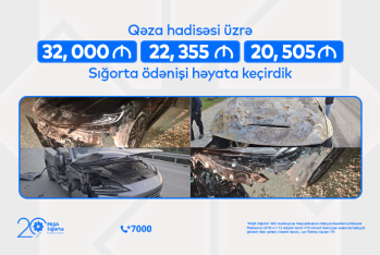 Üç avtomobil sığorta hadisəsi törətdi, PAŞA SIĞORTA 74 min manatdan çox - ÖDƏNİŞ ETDİ