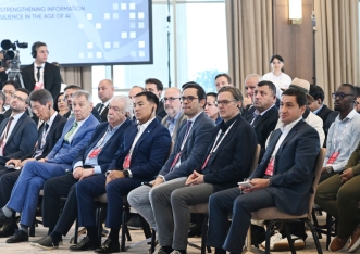 III Şuşa Qlobal Media Forumu işənun iştirakçıları ilə görüş keçirilib Prezident İlham Əliyev görüşdə iştirak edib | FED.az