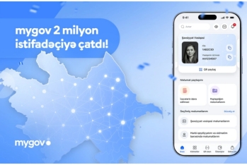 "mygov" platformasından istifadə edən vətəndaşların sayı 2 milyonu ötüb