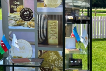 “AzerGold”un qızıl sikkə kolleksiyaları Almaniyada nümayiş olunub - FOTO