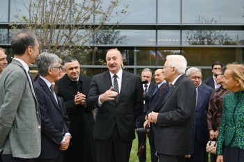 Bakıda İtaliya-Azərbaycan Universitetinin ilk tədris korpuslarının açılışı olub - FOTOLAR | FED.az