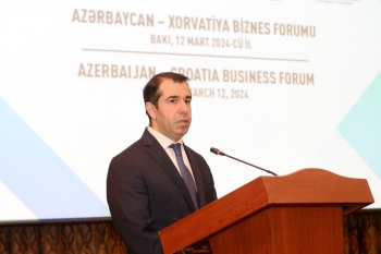 Bakıda Azərbaycan-Xorvatiya biznes forumu keçirilib - FOTOLAR | FED.az