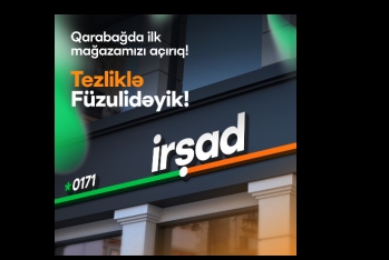 Qarabağda ilk elektronika və məişət texnikası mağazasını İrşad açır –[red] Yeni vakansiyalar var![/red] | FED.az