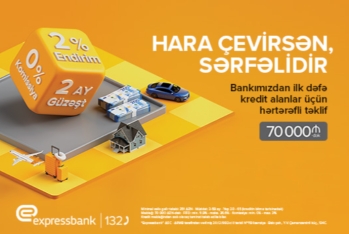 “HARA ÇEVİRSƏN SƏRFƏLİ” KREDİT - Expressbankda