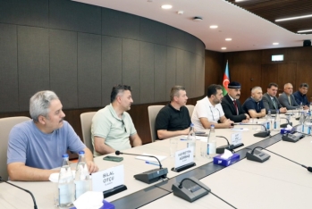 Bir qrup türk iş adamı Azərbaycanda işgüzar səfərdədir