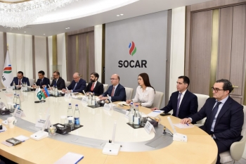 SOCAR prezidenti Rövşən Nəcəf Pakistan nümayəndə heyəti ilə görüşüb - FOTOLAR | FED.az