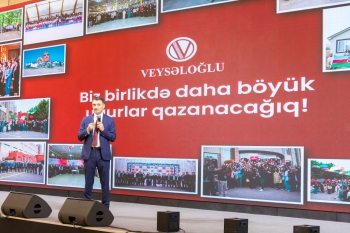 Veysəloğlu Şirkətlər Qrupunun ənənəvi “İllik Dəyərləndirmə və Gələcəyə Baxış” tədbiri keçirilib - [red]FOTOLAR[/red] | FED.az