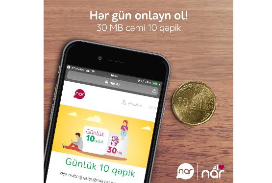 “Nar”dan 10 qəpiyə internet başladı – YENİ TƏKLİF 