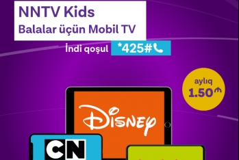 "Azercell" uşaqlar üçün “Mobil TV” xidmətini - İSTİFADƏYƏ VERDİ