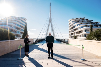 Prezident  “Bakı Ağ Şəhər”də olub - FOTOLAR[b][red] - YENİLƏNİB[/red][/b] | FED.az