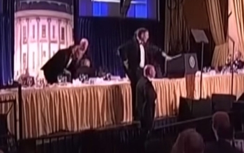 Trampın olduğu tədbirdə atışma - VİDEO-FOTO | FED.az