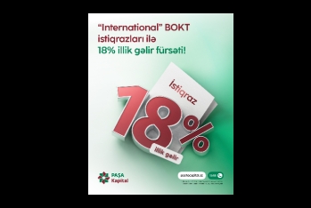 PAŞA Kapital-dan investorlara - 18% İLLİK GƏLİR FÜRSƏTİ!