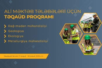 "AzerGold” növbəti Təqaüd proqramını elan edir