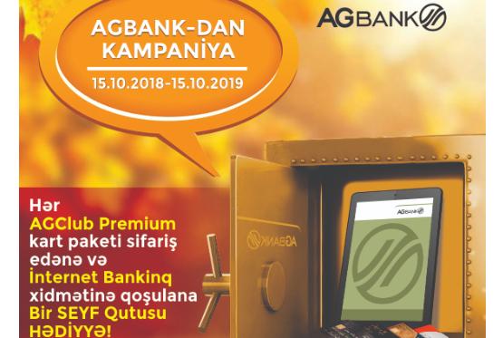 "AGBank" dəyərli müştəriləri üçün 2 yeni kampaniyaya başlayıb